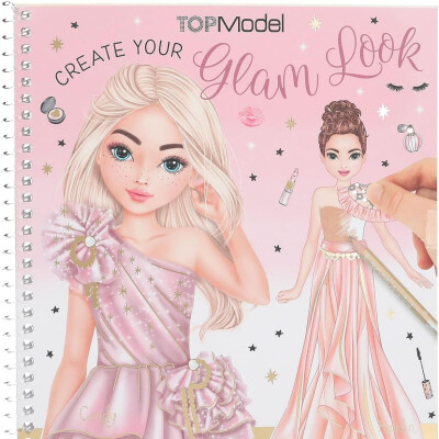 Libro de Stickers Top Model Glam Look Libro de Stickers Top Model Glam Look