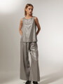 Musculosa Cariño Plateado