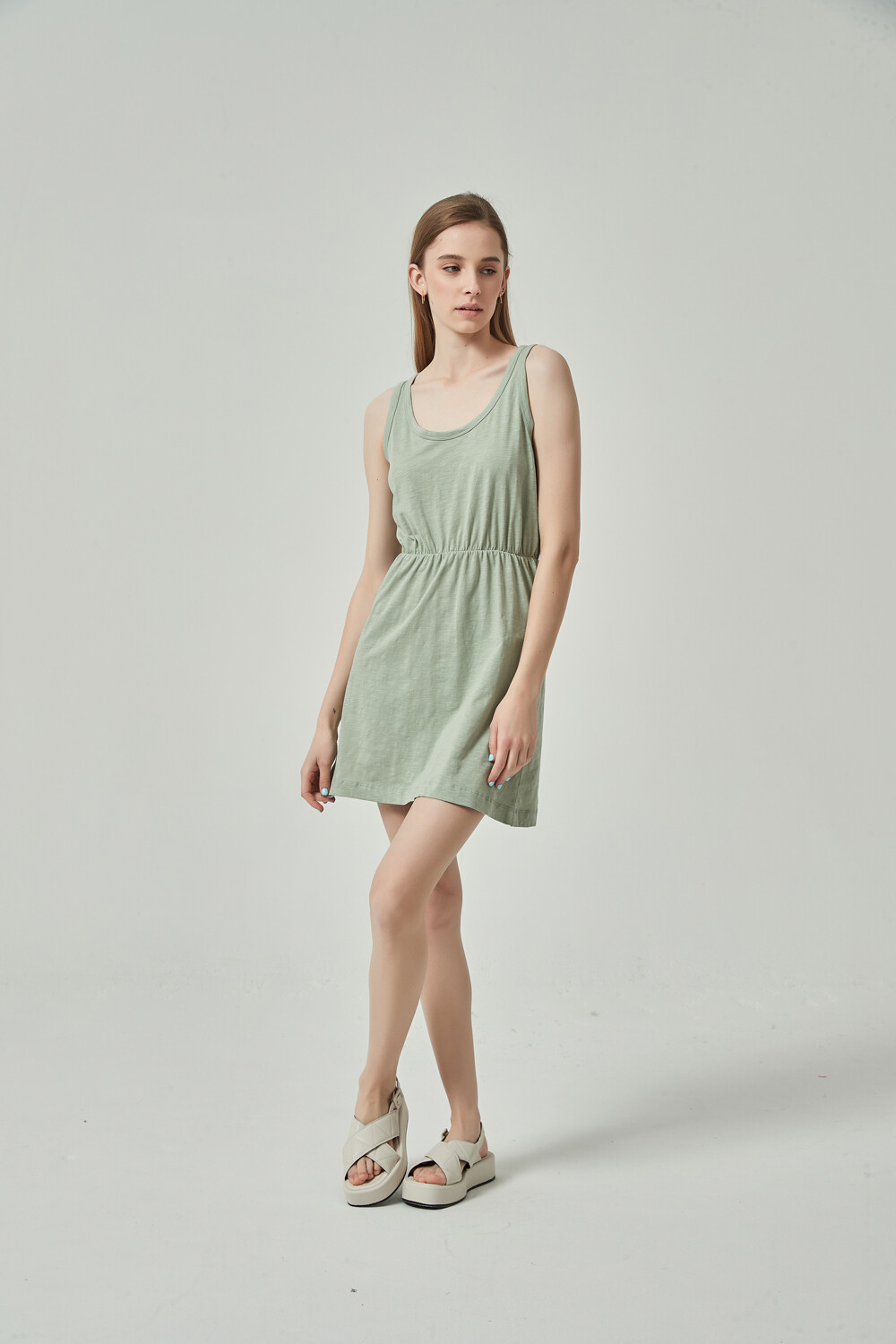 Vestido Marisa Verde Seco