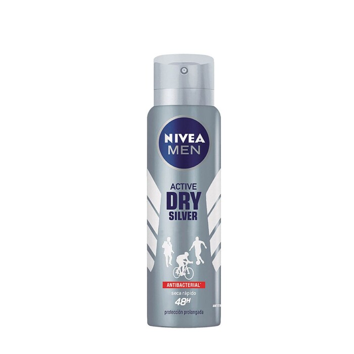 NIVEA DEO SPRAY SILVER FOR MEN PROTECT F única