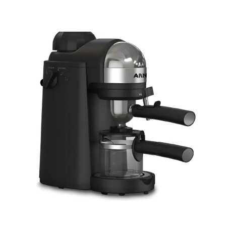 Cafetera Espresso Mini Arno | Con boquilla de vapor | Color negro. Cafetera Espresso Mini Arno | Con boquilla de vapor | Color negro.