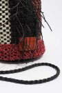 BOLSO MINI TRENZADA Rojo