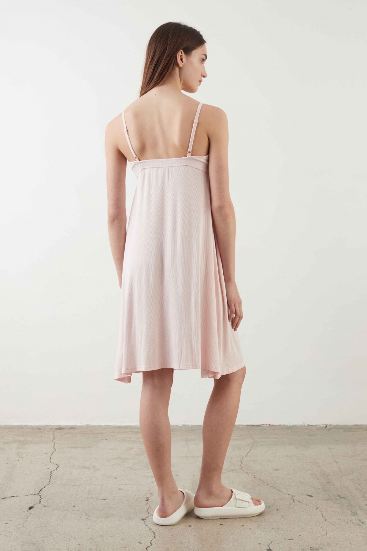 Camisón Maternal Gema Rosa Viejo