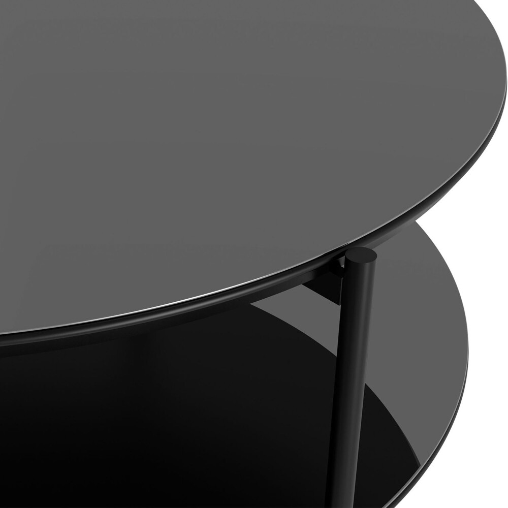 MESA RATONA MDF-Y-METAL NEGRO ASPEN