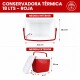 Conservadora térmica 18 lts ROJO