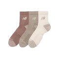 Medias New Balance Unisex - ACTIVE CUSHION - LAS35204AS ORANGE/BEIGE/WHITE