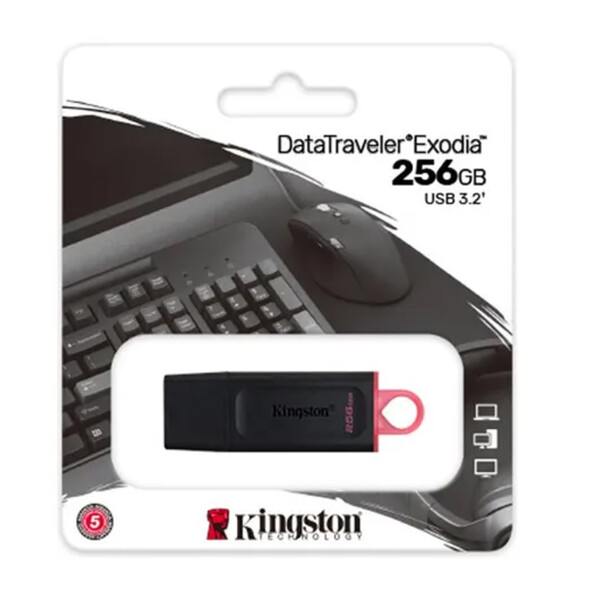 Pendrive Kingston Datatraveler Exodia M 256 Gb Usb 3.2 PENDRIVE KINGSTON 256GB