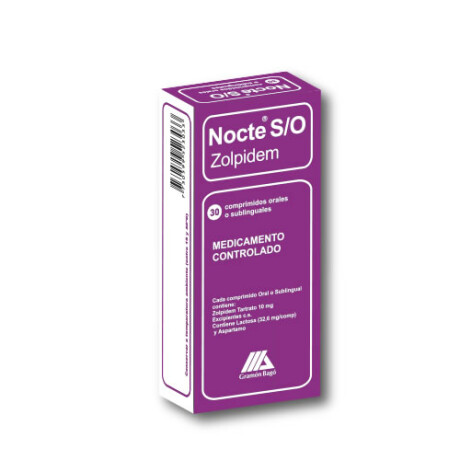 Nocte S/O x 30 Comprimidos – Sedante / Inductor del Sueño Nocte S/O x 30 Comprimidos – Sedante / Inductor del Sueño
