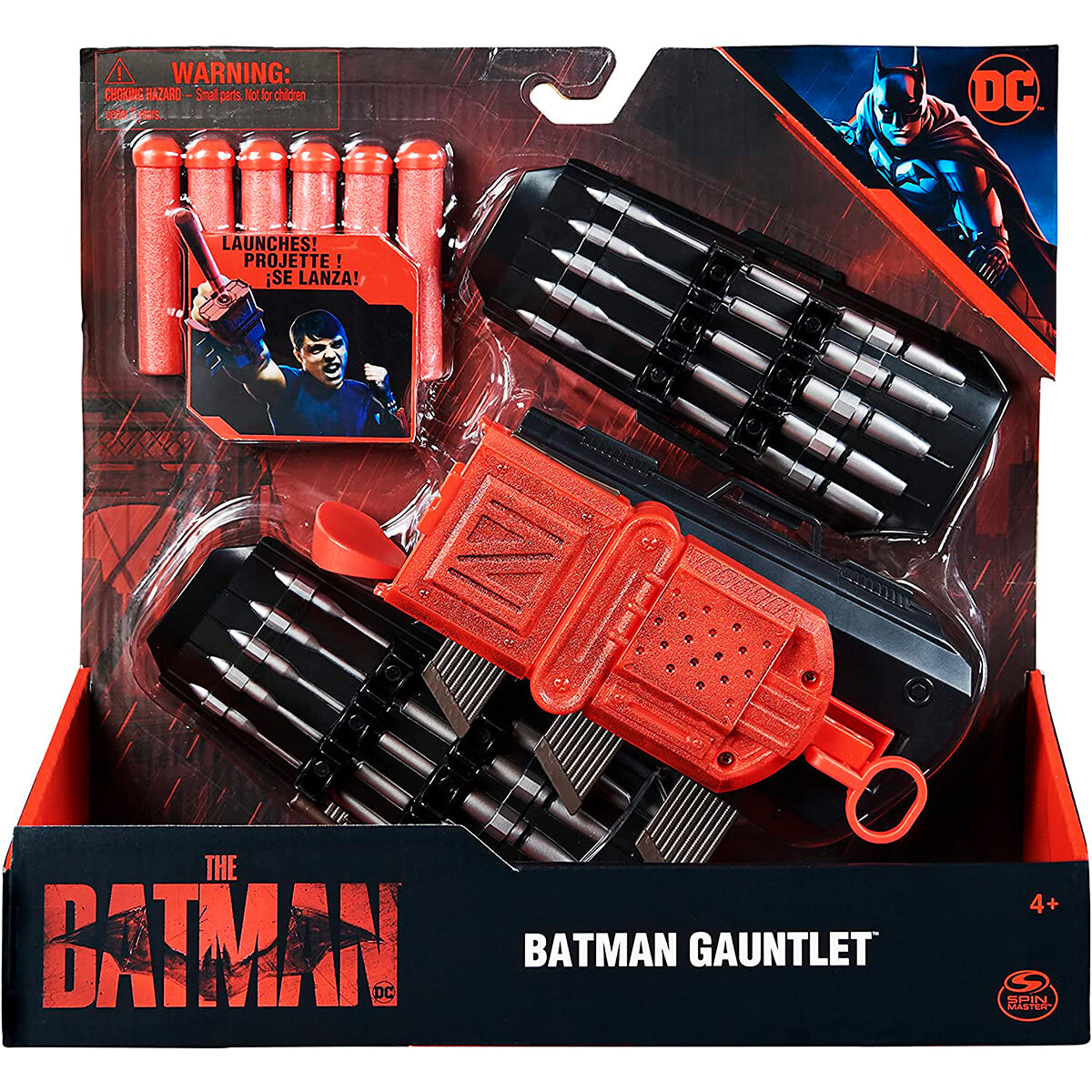 Guante Batman 2022 Lanzador + 6 Dardos Original 