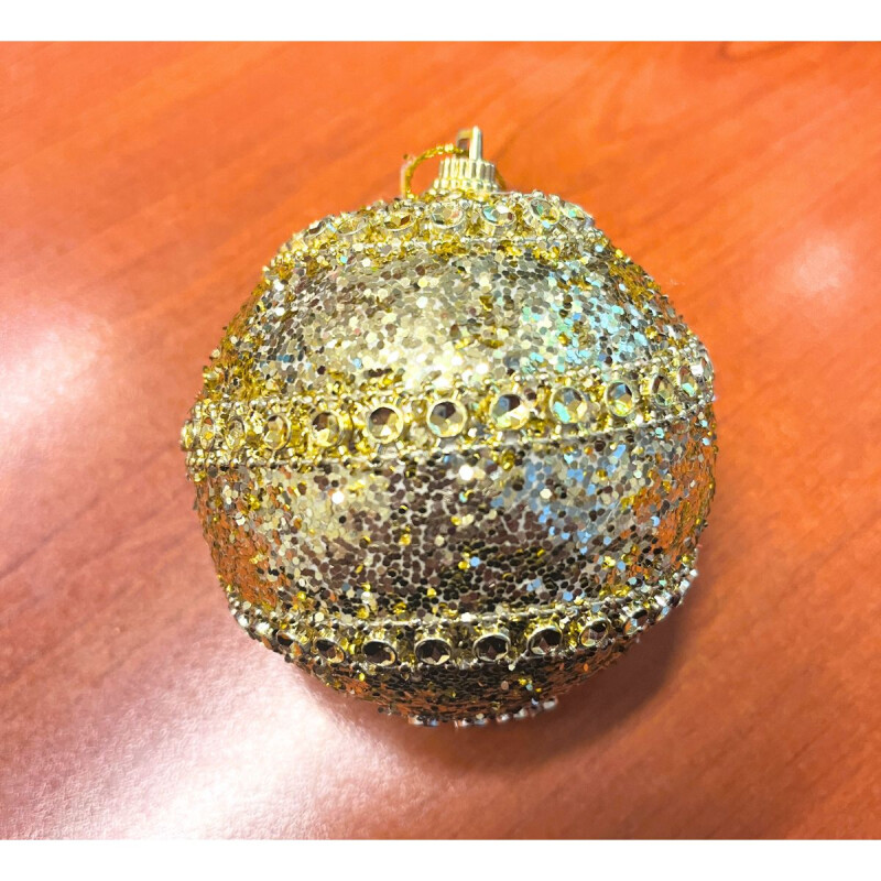 Esfera de Navidad Dorada x3 Esfera de Navidad Dorada x3