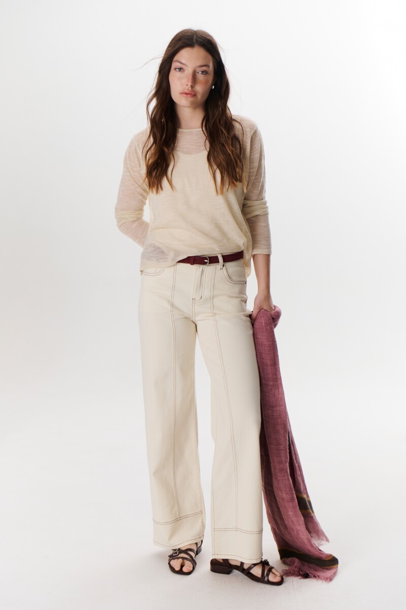 PANTALON MIDTOWN BLANCO
