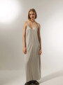 Vestido Legranda Plateado