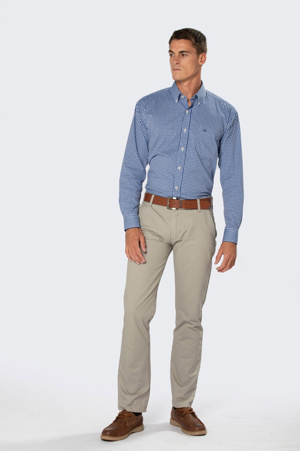 PANTALÓN CLÁSICO GABARDINA Khaki
