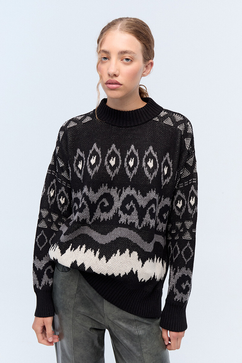 Sweater Aries - Negro 
