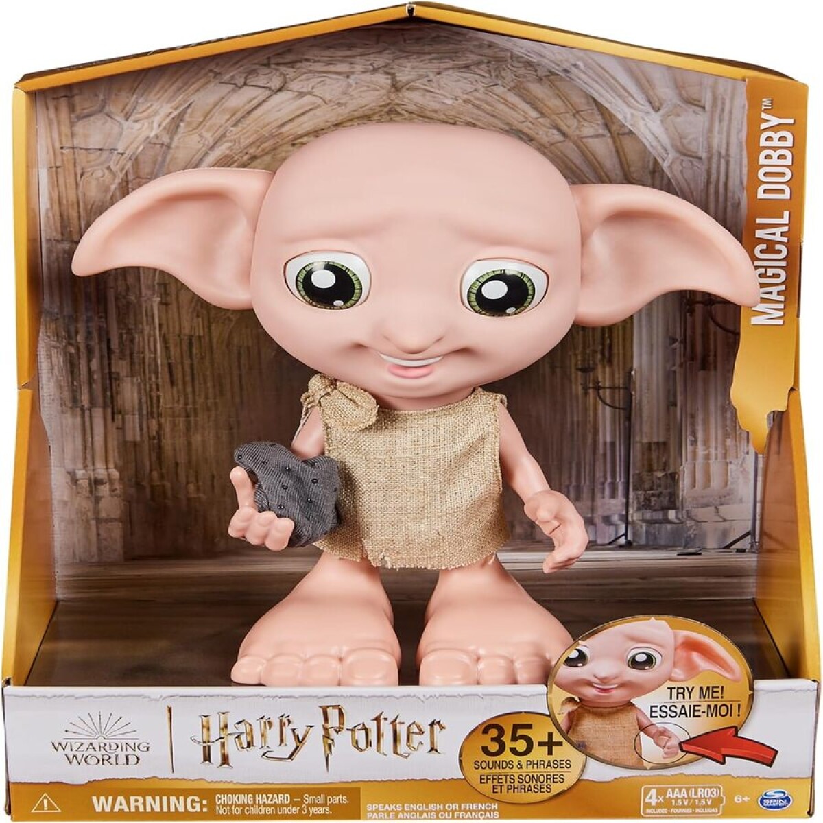 Muñeco Harry Potter 22001 Dobby Mágico 23Cm Ub 