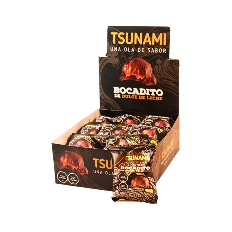 Bocadito Chocolate Tsunami - 18 ud. - 540 g Bocadito Chocolate Tsunami - 18 ud. - 540 g