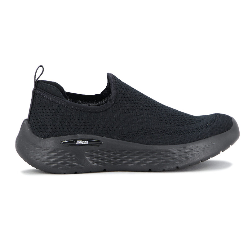 Zapatilla Actvitta Mujer Slipon Negro-negro