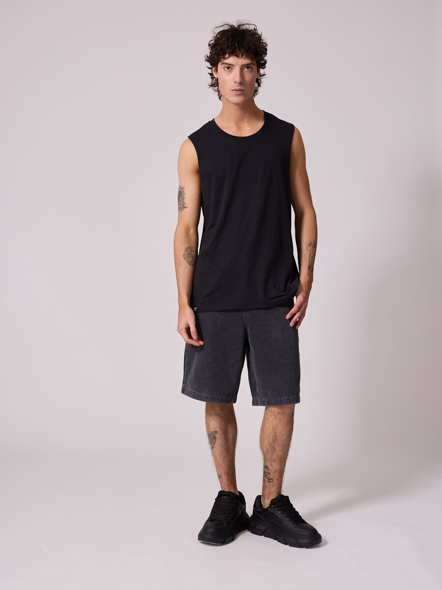 MUSCULOSA BARON DIXIE Negro