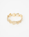 Pulseras Elásticas San Valentin Pulsera Elástica San Valentín - Dorado Plata Cepillada