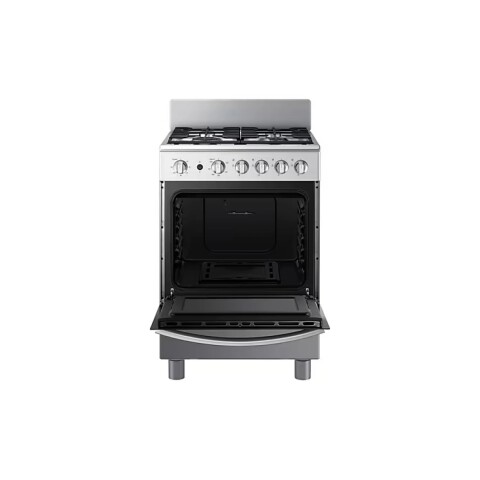 Cocina a Gas Samsung con 4 Quemadores Silver