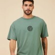 T-SHIRT RUSTY GAIMAN VERDE