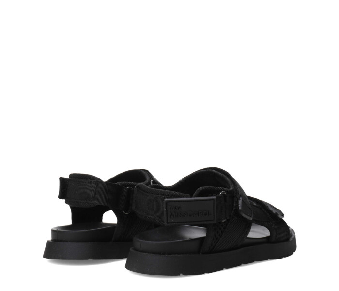 Sandalias de Niña MINI Miss Carol Lumo Negro