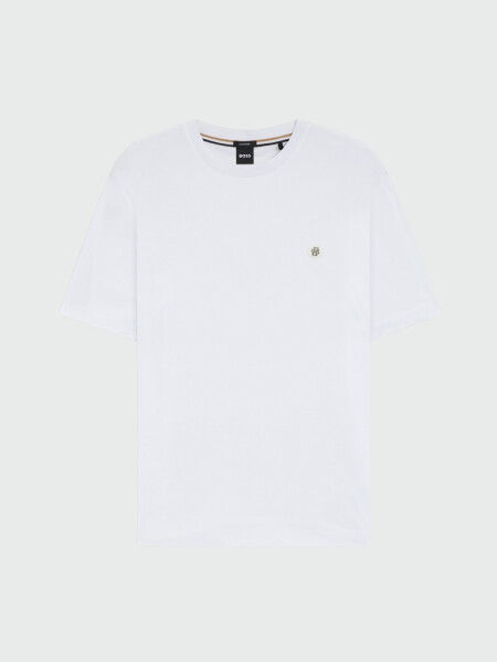 BOSS - Remera Regular Monograma Double B Alta Automática