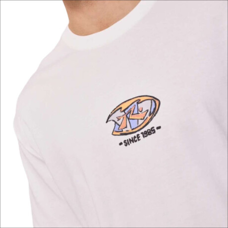 Remera Rusty Munke Blanco