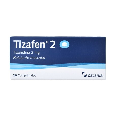 Tizafen 2 mg 20 Comprimidos Tizafen 2 mg 20 Comprimidos