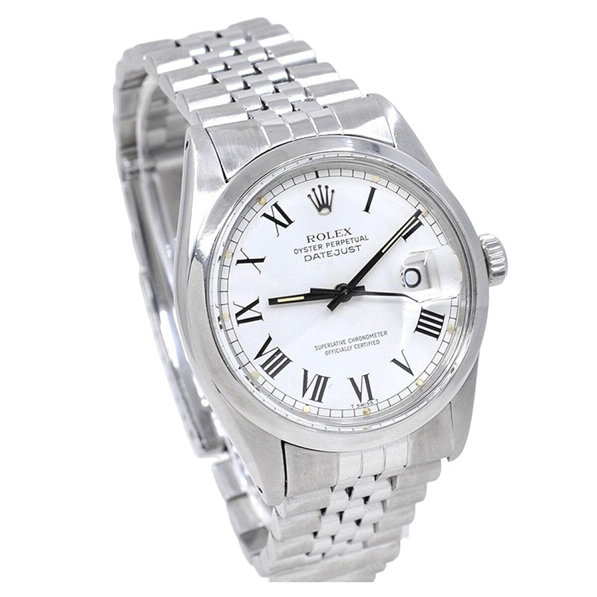 Rolex Datejust 16000 Calendario Rapido 36 Mm Año 1984 Acero Inoxidable 