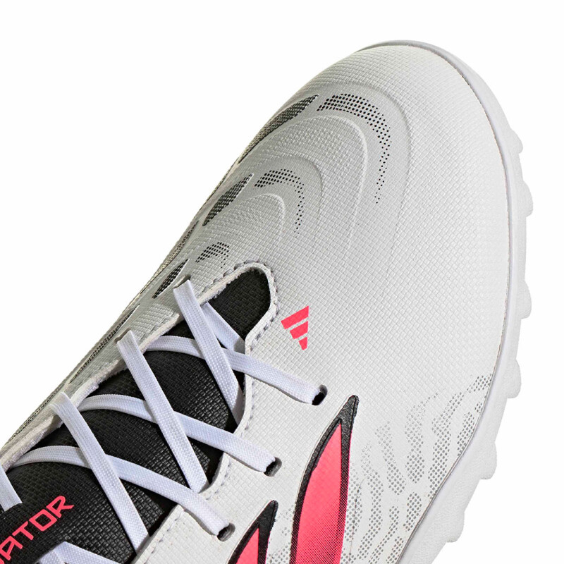 Championes de Hombre Adidas Predator Club Tf Blanco - Rosado