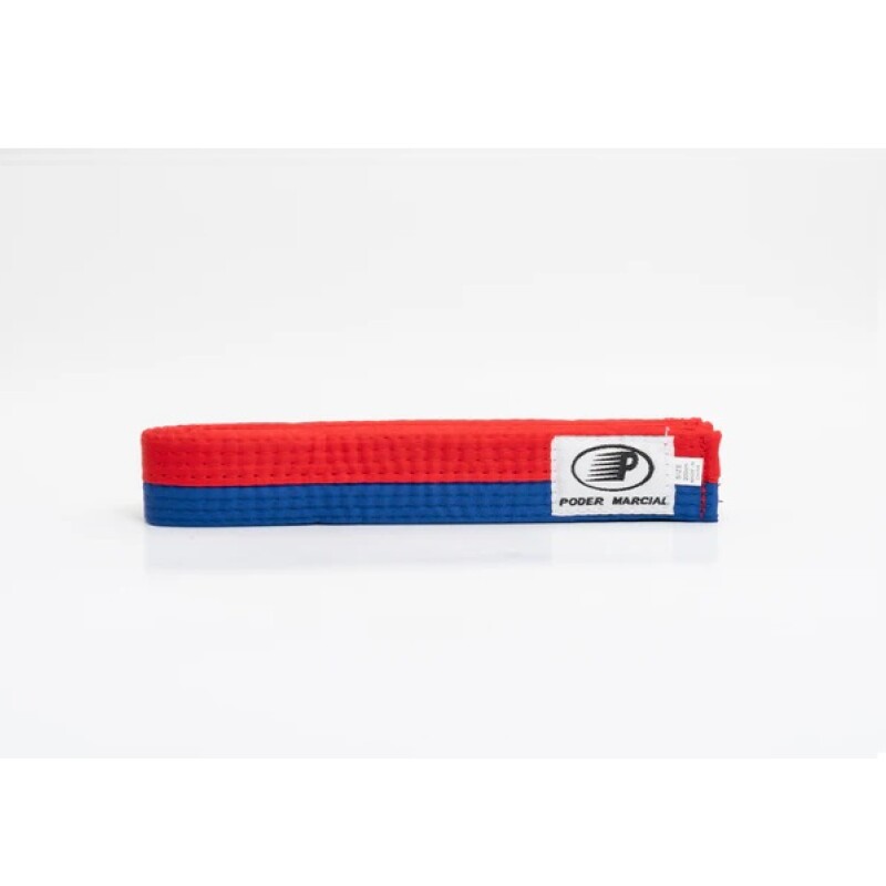 CINTURON 180 CM AZUL/ROJO CINTURON 180 CM AZUL/ROJO