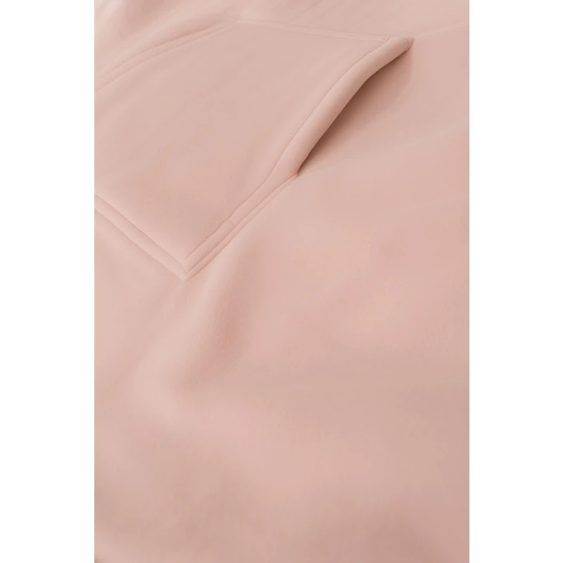 Buzo Manta Con Capucha Polar y Corderito unisex Rosa