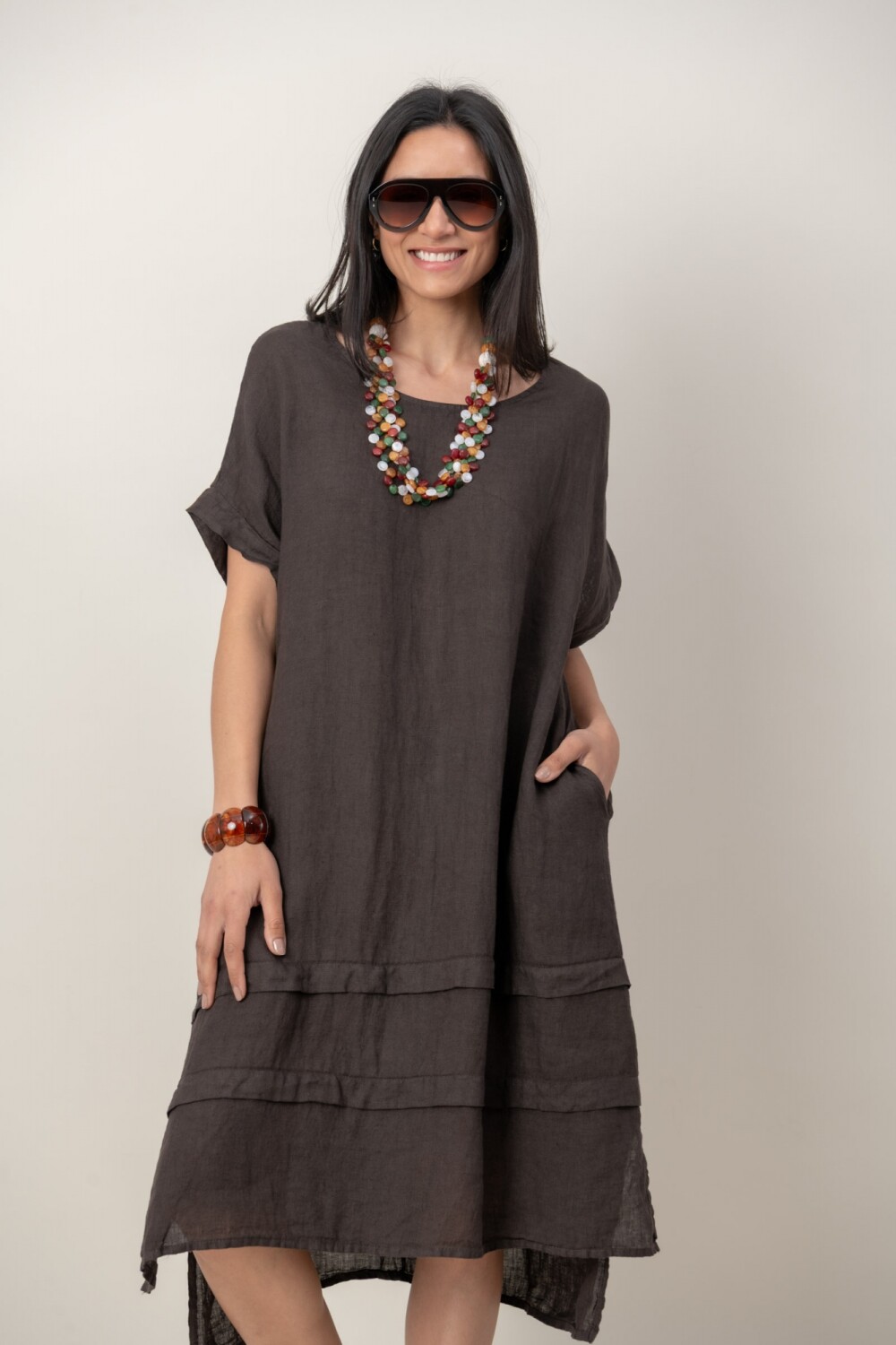 VESTIDO ENKI Chocolate