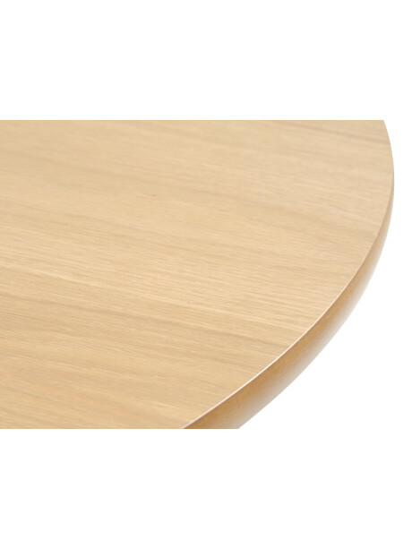 Mesa de comedor JEGIND Ø105 roble/negro Mesa de comedor JEGIND Ø105 roble/negro