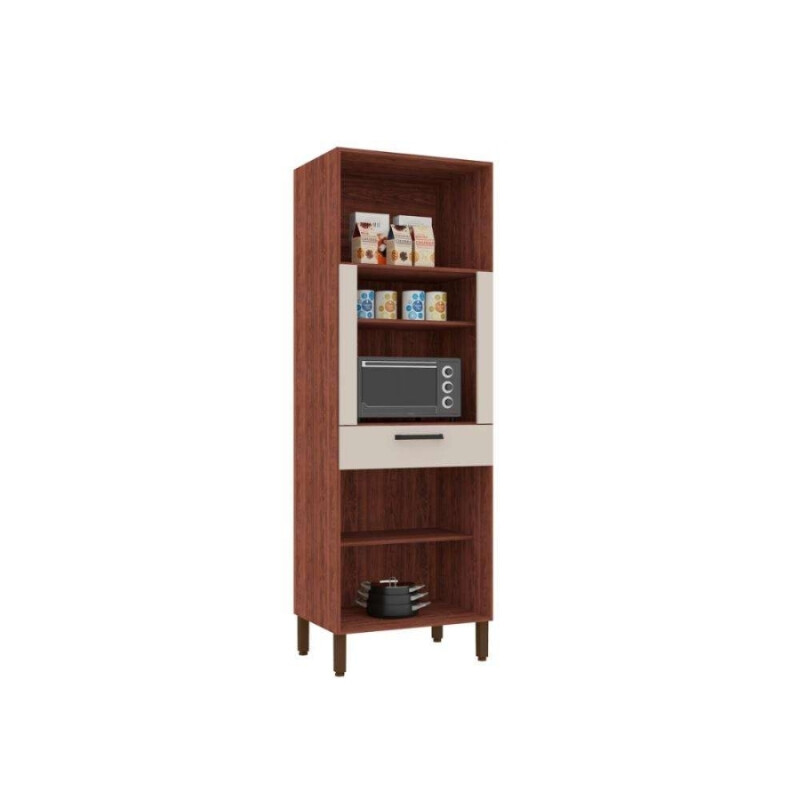 Mueble Para Microondas Ametista Nogueira Off White Kits Paraná Mueble Para Microondas Ametista Nogueira Off White Kits Paraná