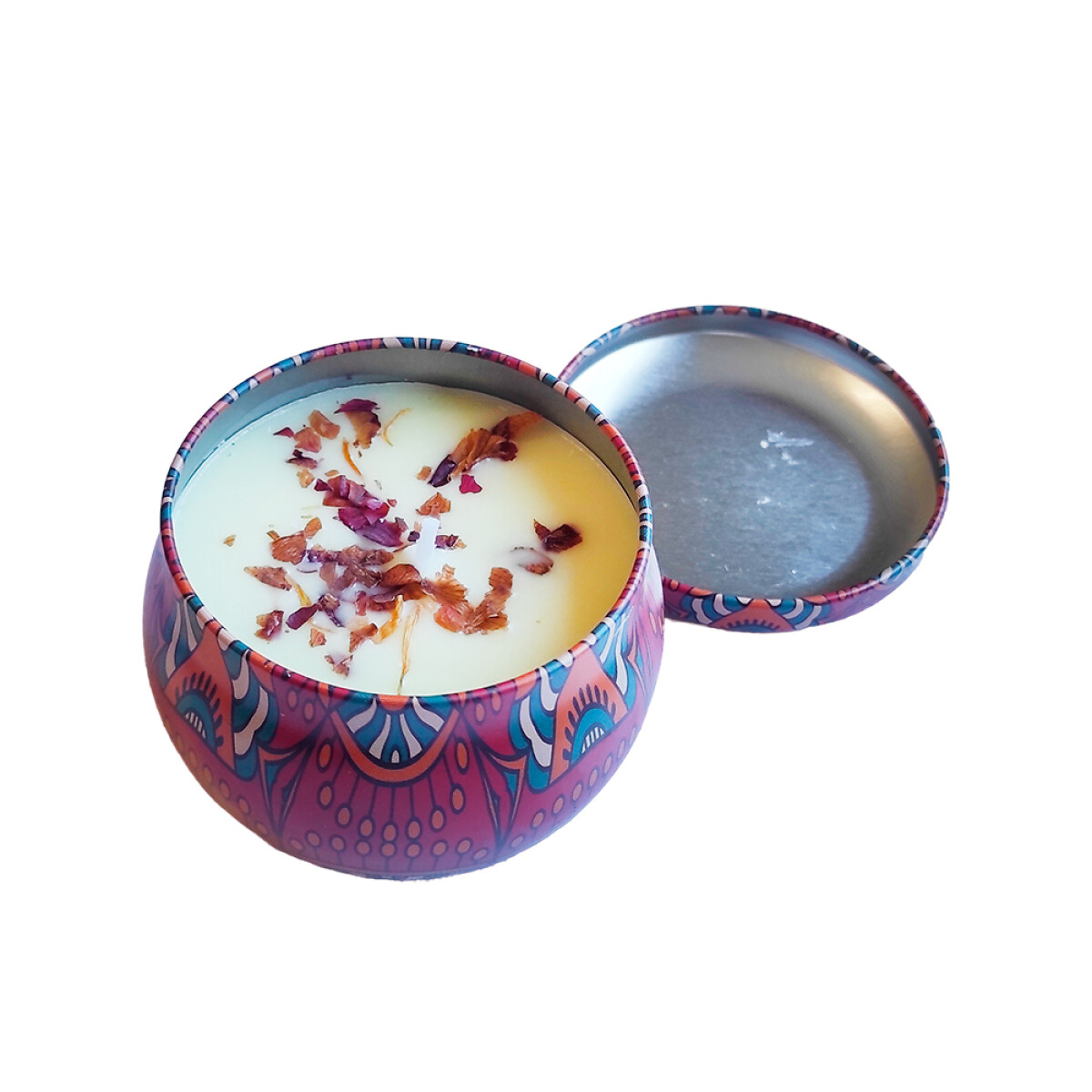 Velas Aromática En Lata De Soja - Goji Torocco Orange 