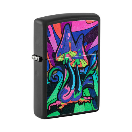 Encendedor Zippo Negro C/diseño 0