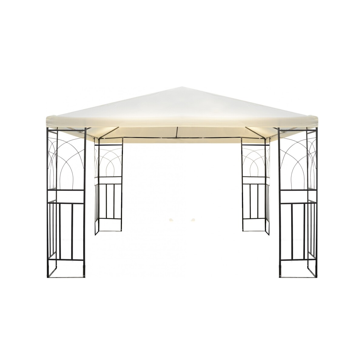 GAZEBO - NATURAL/BEIGE ACERO Y POLIESTER TP078 