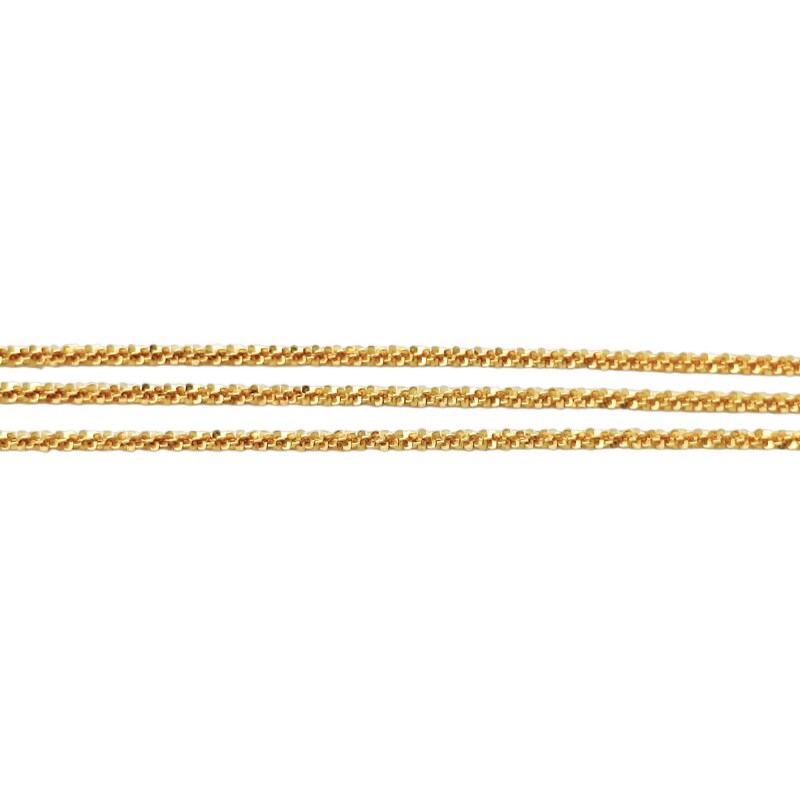 Pulsera Triple córdon-Oro bajo-Sin Piedra-PU8082 sinpiedra