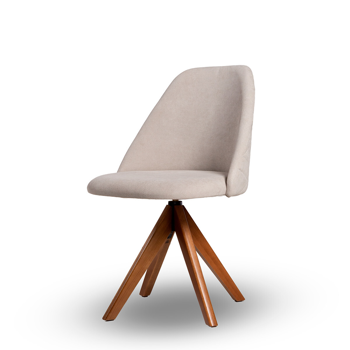 Silla Giratoria Karol 141- Tela Microfibra - 221 (Greige) 