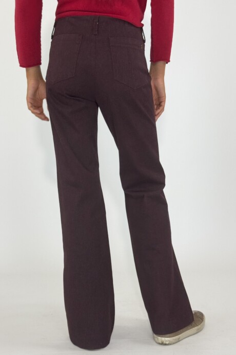 PANTALON BOWIE Bordeaux
