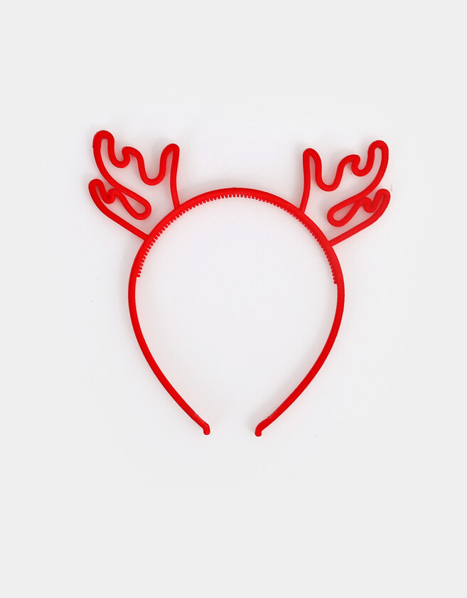 Vinchas Rígidas De velvet Vincha Rígida Navidad - Rojo Medio