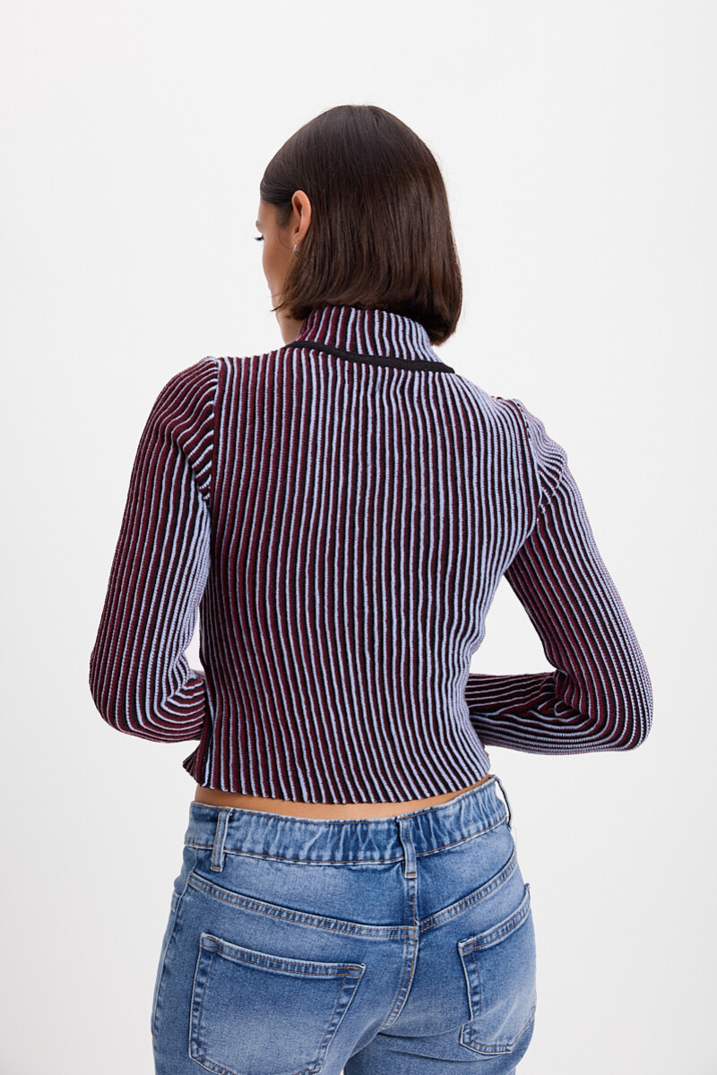 Campera Tornasol Bordeaux