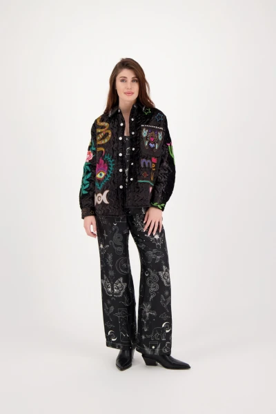 CHAQUETA Negro