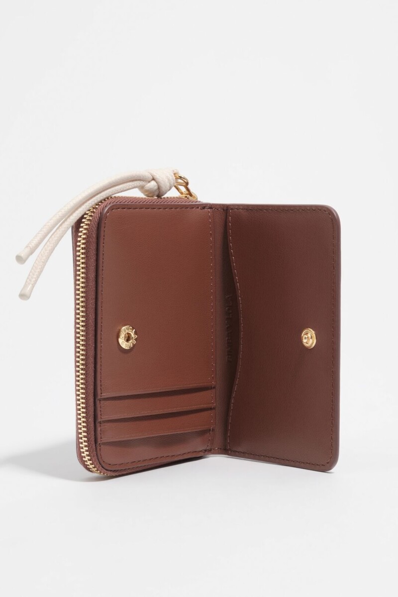BILLETERA Marron