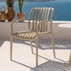 Silla de Exterior Atenas Beige