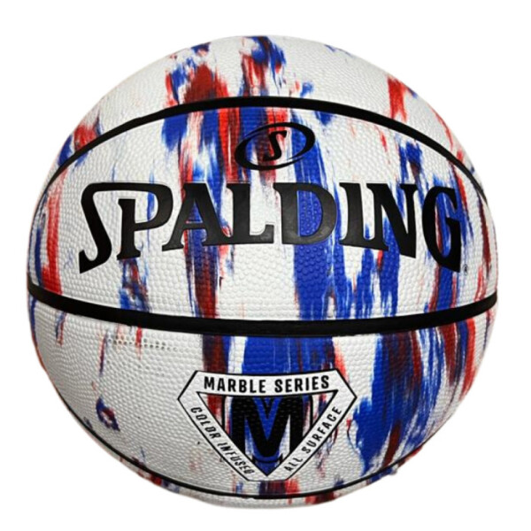 Pelota Basket Spalding Profesional Marble Blanca Nº7
