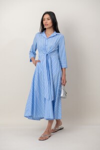 VESTIDO GAIA Celeste