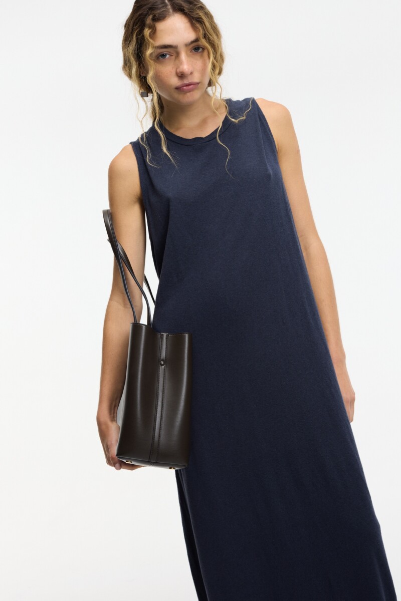 VESTIDO RUBO Azul